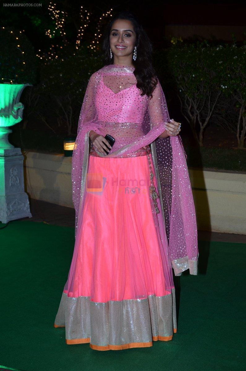 Shraddha Kapoor at Vishesh Bhatt's Wedding Reception in Taj Land's End, Bandra, Mumbai on 28th Nov 2013
