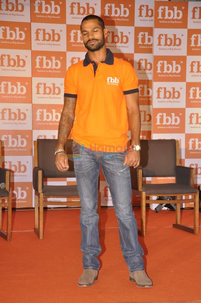 Shikhar Dhawan at Big Bazaar promotions in Palladium, Mumbai on 29th Nov 2013