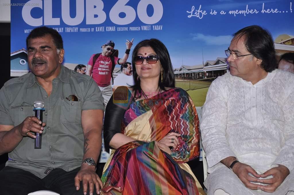 Farooq Sheikh, Sarika, Sharat Saxena at Club 60 press meet in PVR, Mumbai on 30th Nov 2013