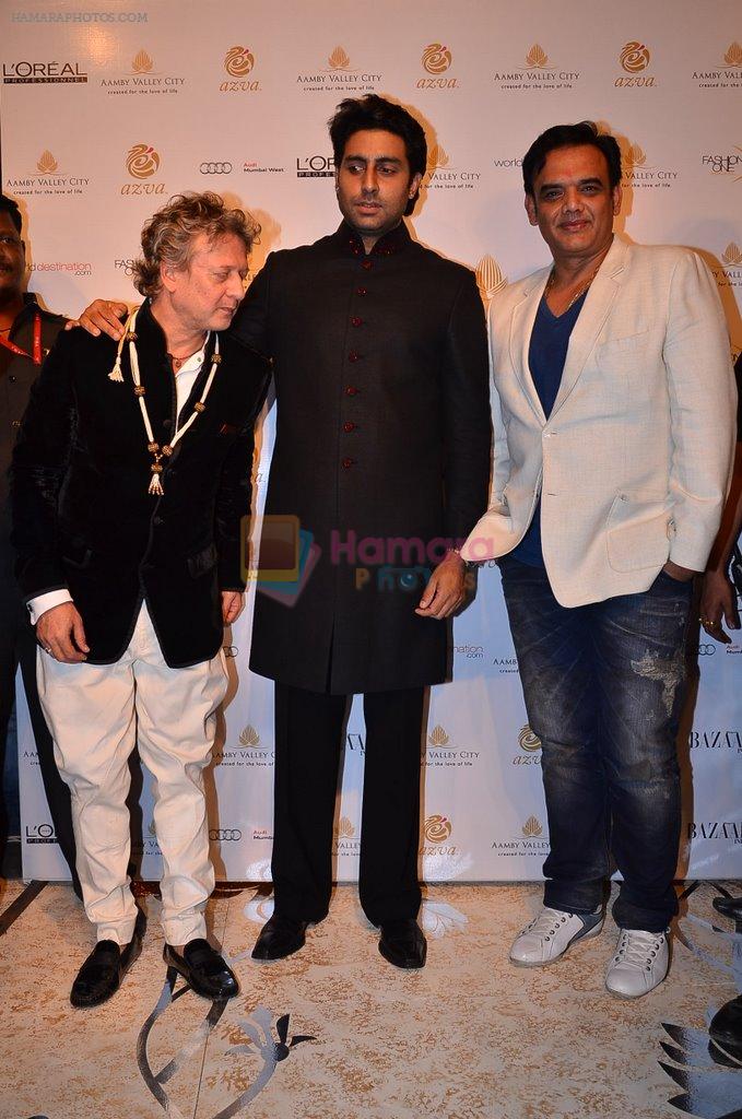 Abhishek Bachchan on Day 6 at Bridal Fashion Week 2013 in Grand Hyatt, Mumbai on 4th Dec 2013