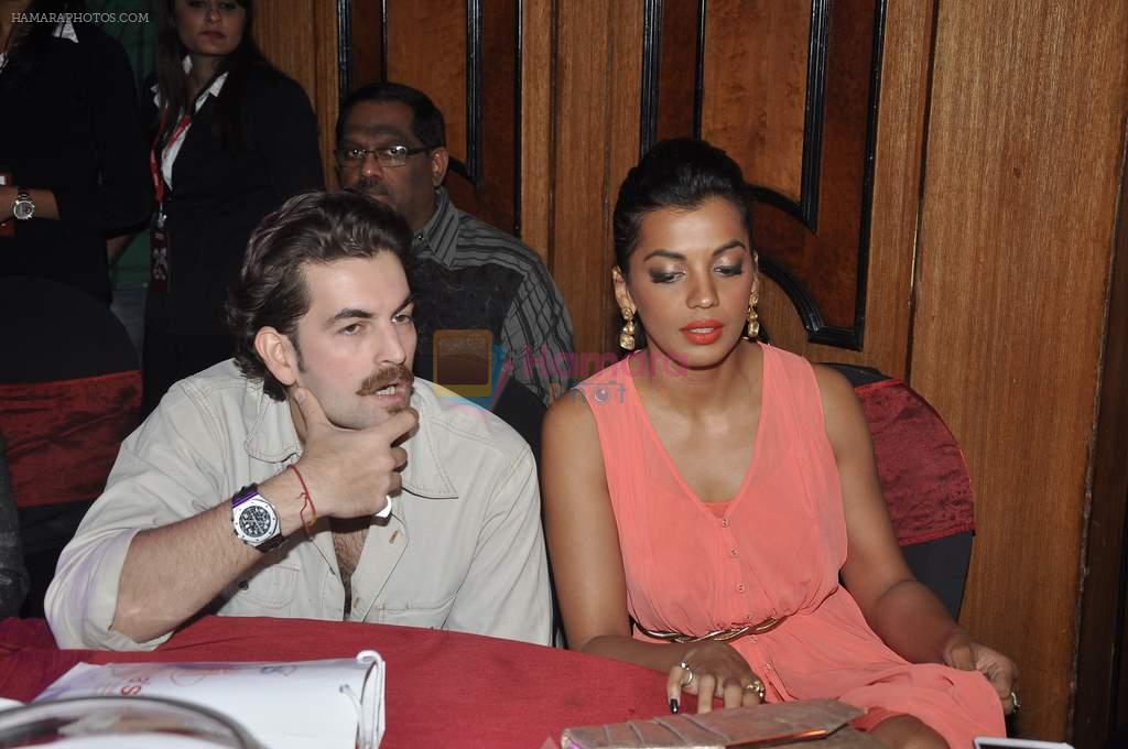 Mugdha Godse, Neil Mukesh at Shiva's 25th anniversary in Taj Lands End, Mumbai on 7th Dec 2013