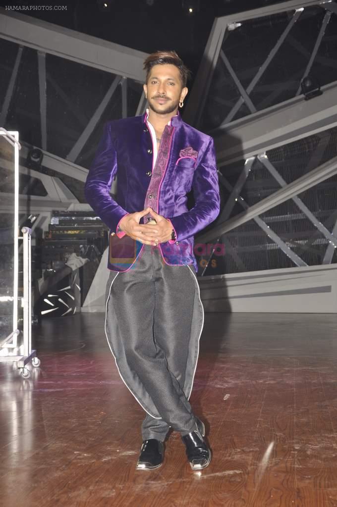 Terence Lewis on location of Nach Baliye 6 in Filmistan, Mumbai on 10th Dec 2013