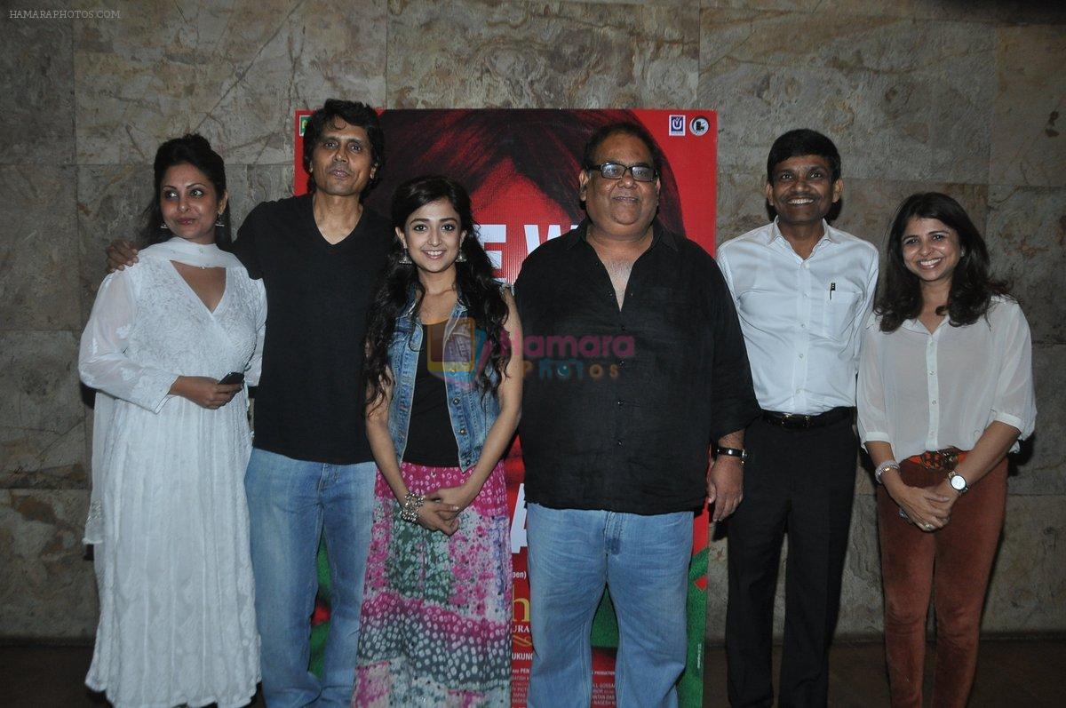 Monali Thakur, Nagesh Kukunoor, Satish Kaushik, Shefali Shah at the Special screening of Lakshmi in Lightbox, Mumbai on 10th Dec 2013