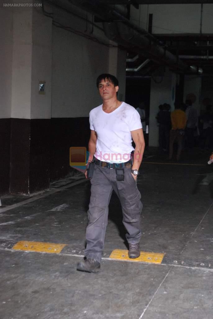 Jimmy Shergill on location of the film Daar at the Mall in Bhandup, Mumbai on 11th Dec 2013