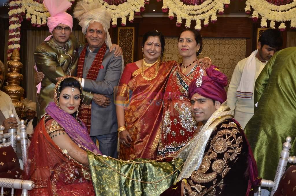 Sayali Bhagat and Navneet Pratap Singh's Wedding in Mumbai on 11th Dec 2013