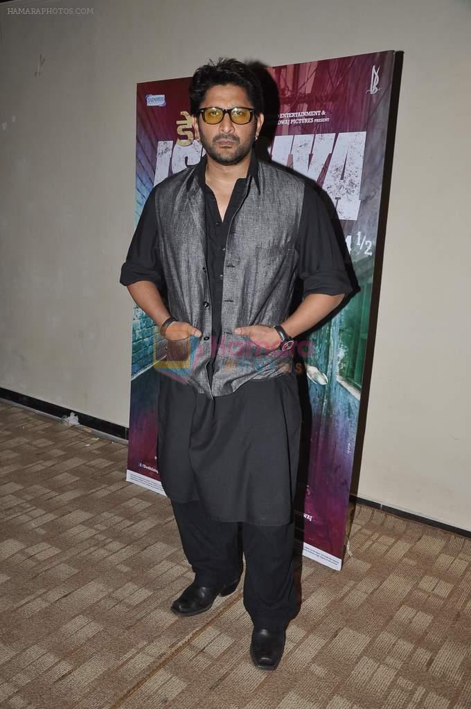 Arshad Warsi at Dedh Ishqiya promotions in Mumbai on 12th Dec 2013