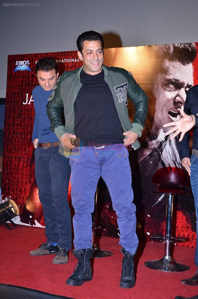 Salman Khan, Sohail Khan in Jai Ho film press meet in Chandan, Mumbai on 12th Dec 2013