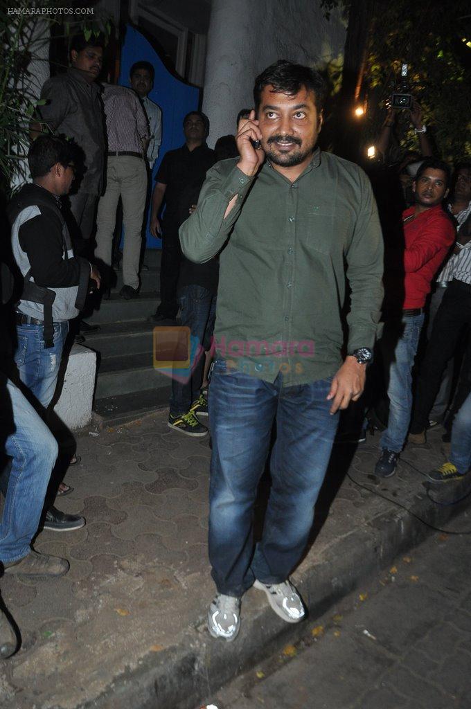 Anurag Kashyap at R Rajkumar success bash in Olive, Mumbai on 13th Dec 2013
