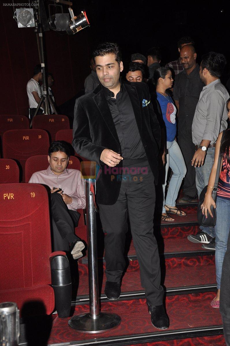 Karan Johar at First Look launch of Hasee to Phasee in Mumbai on 13th Dec 2013