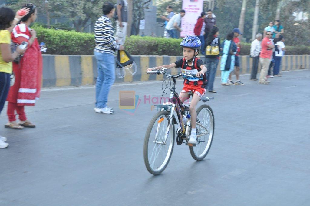 at Tour De india Marathon in Mumbai on 14th Dec 2013
