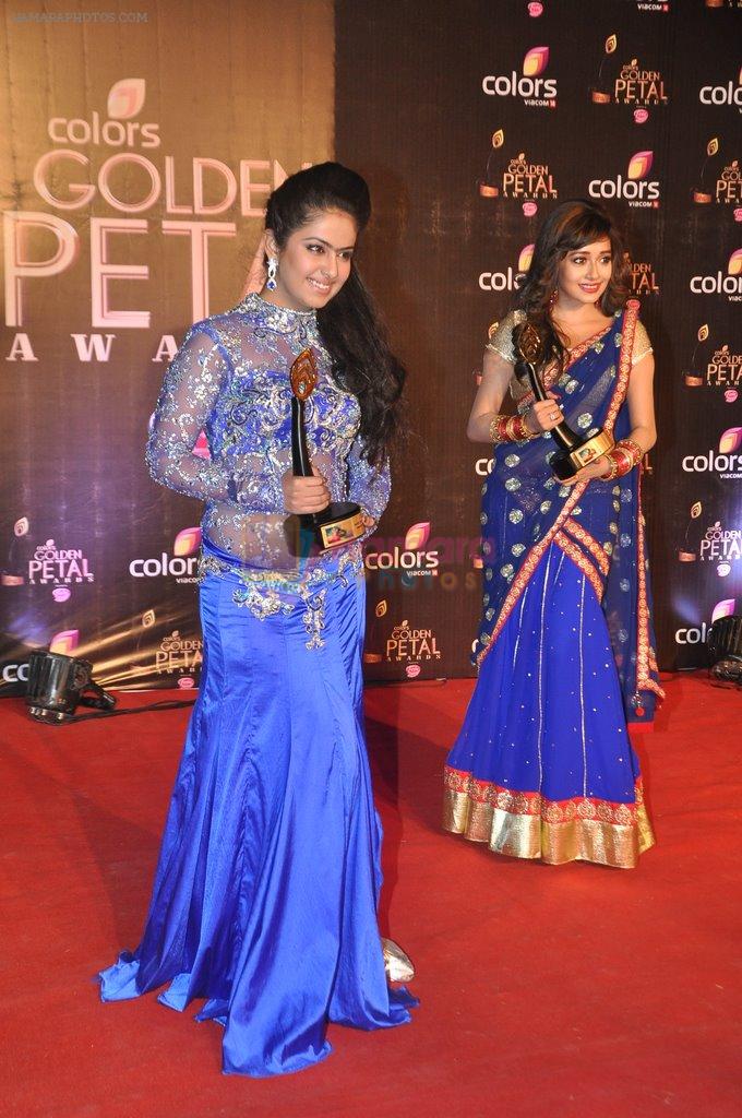 Avika Gor at Colors Golden Petal Awards 2013 in BKC, Mumbai on 14th Dec 2013