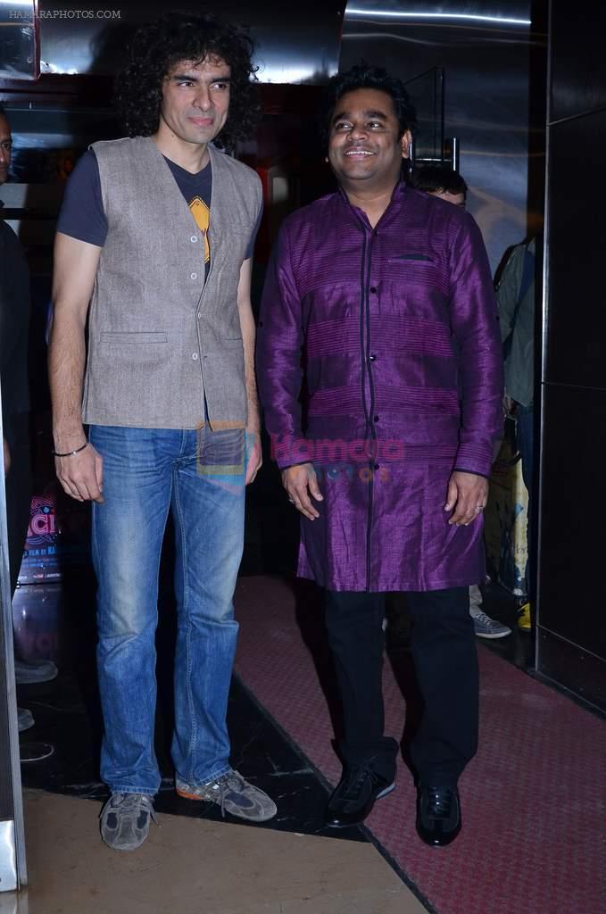 Imtiaz Ali, A R Rahman at the First look launch of Highway in PVR, Mumbai on 16th Dec 2013