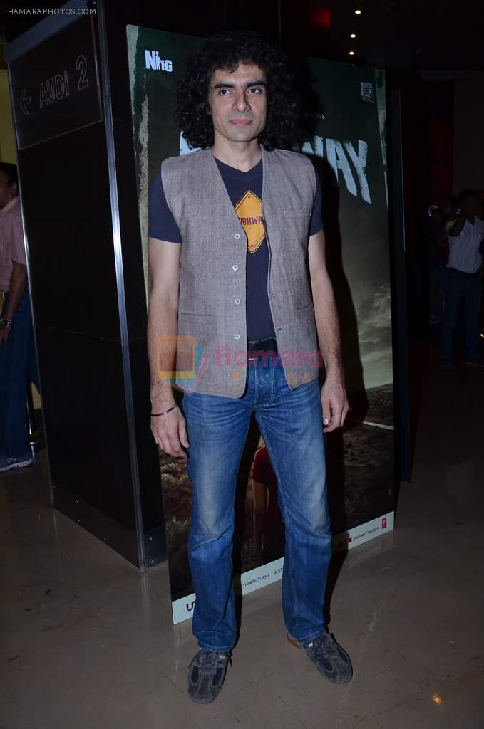 Imtiaz Ali at the First look launch of Highway in PVR, Mumbai on 16th Dec 2013