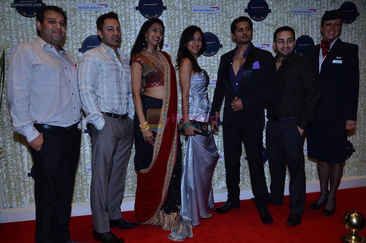 Teejay Sidhu, Karanvir Bohra at British Airways event in Mumbai on 18th Dec 2013