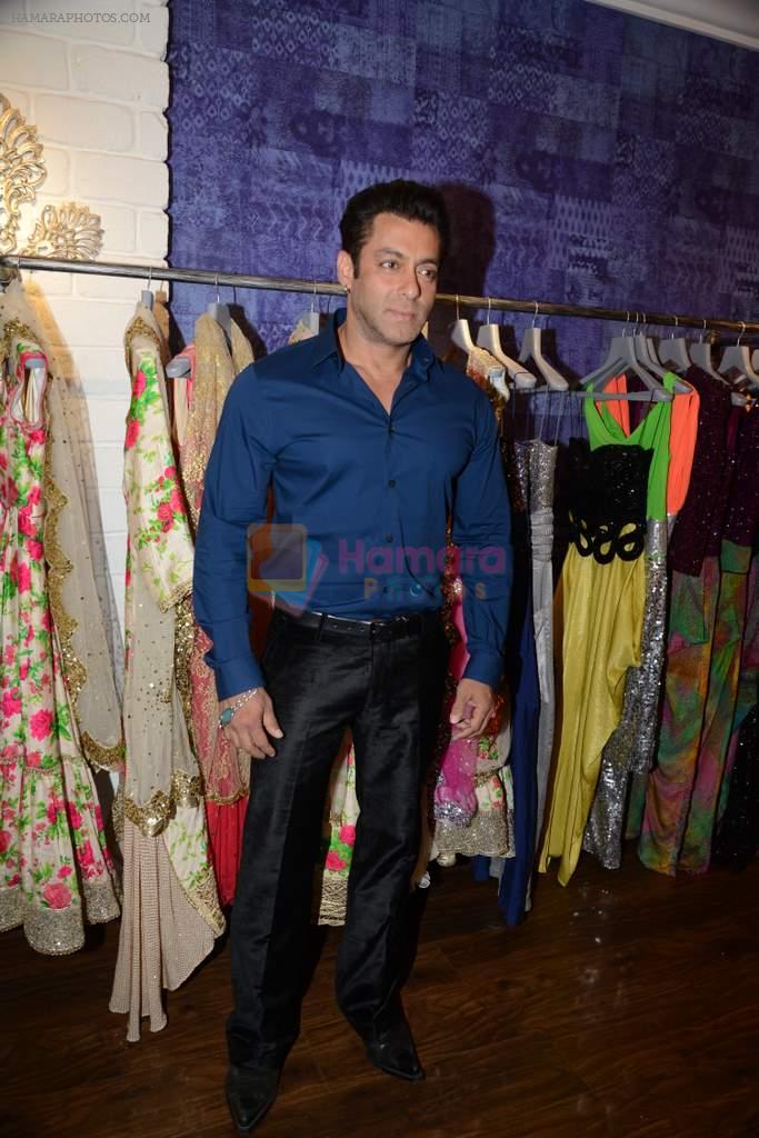 Salman Khan at Bandra 190 store launch in Bandra, Mumbai on 18th 2013