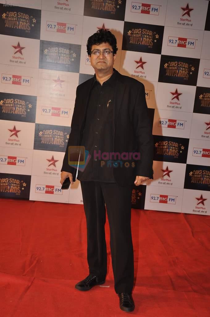 Parsoon Joshi at Big Star Awards red carpet in Andheri, Mumbai on 18th Dec 2013