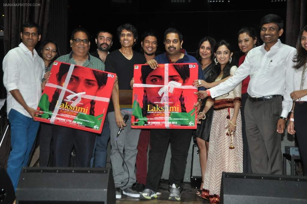 Shefali Shah, Satish Kaushik, Monali Thakur, Shankar Mahadevan, Nagesh Kukunoor   at Lakshmi music launch in Hard Rock Cafe, Mumbai on 20th Dec 2013