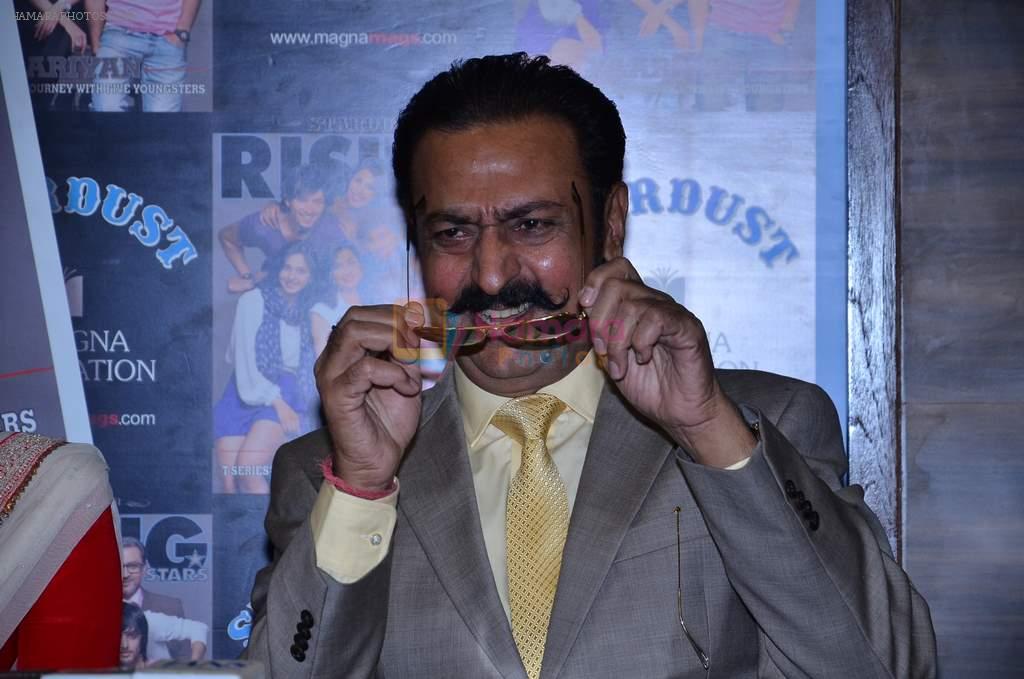 Gulshan Grover with Team of Yaariyan unveils latest issue of The Rising Star Magazine in Magna House, Mumbai on 23rd Dec 2013