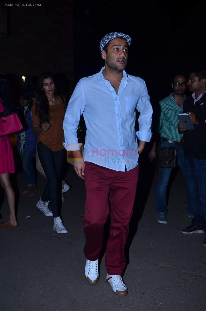Abhishek Kapoor at the special Screening of The WOlf of Wall Street hosted by Anurag Kahyap in Empire, Mumbai on 23rd Dec 2013