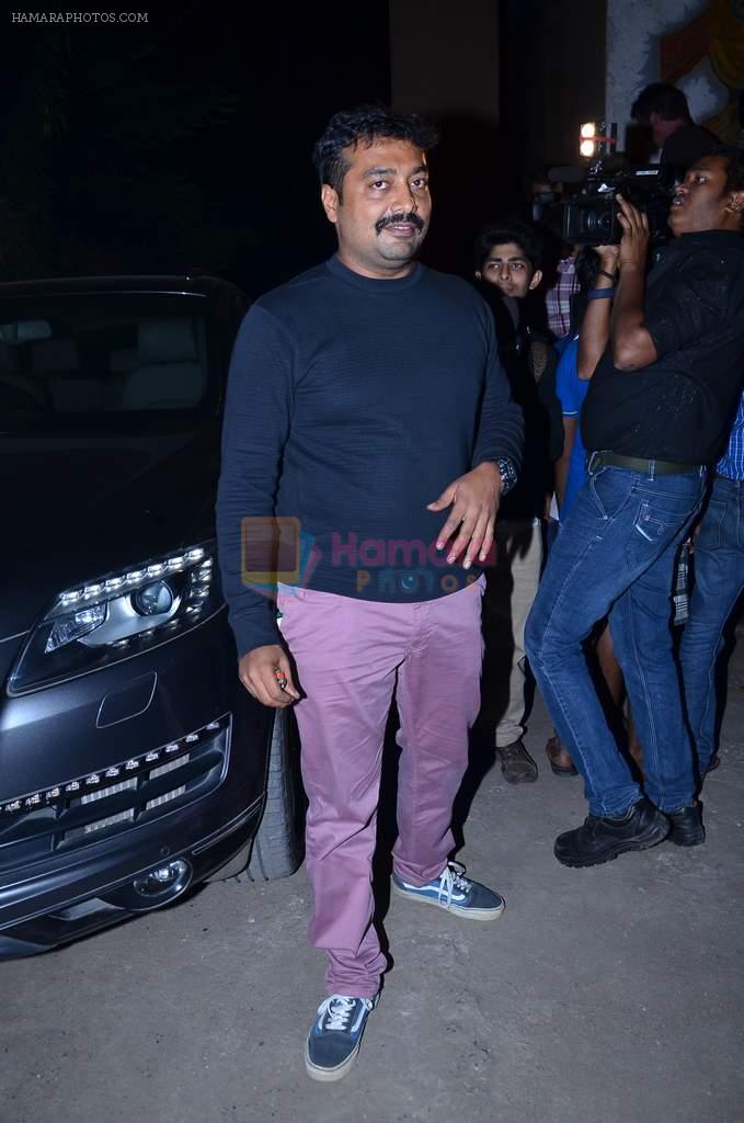 Anurag Kashyap at the special Screening of The WOlf of Wall Street hosted by Anurag Kahyap in Empire, Mumbai on 23rd Dec 2013