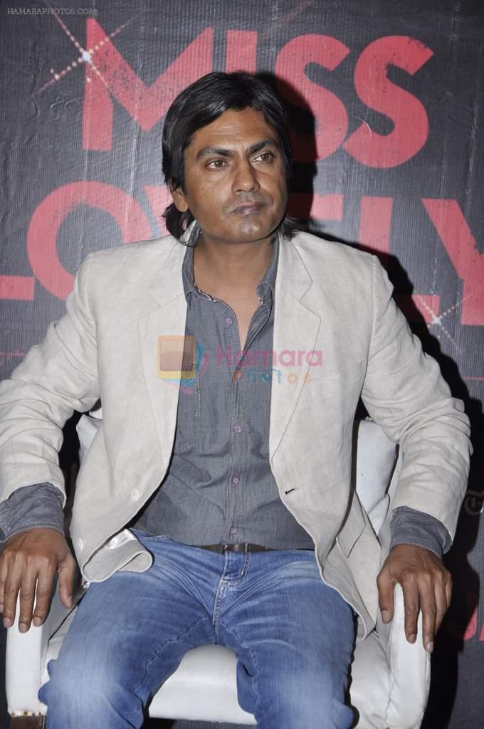 Nawazuddin Siddiqui at the Promotion of film Miss Lovely in Aurus, Mumbai on 23rd Dec 2013