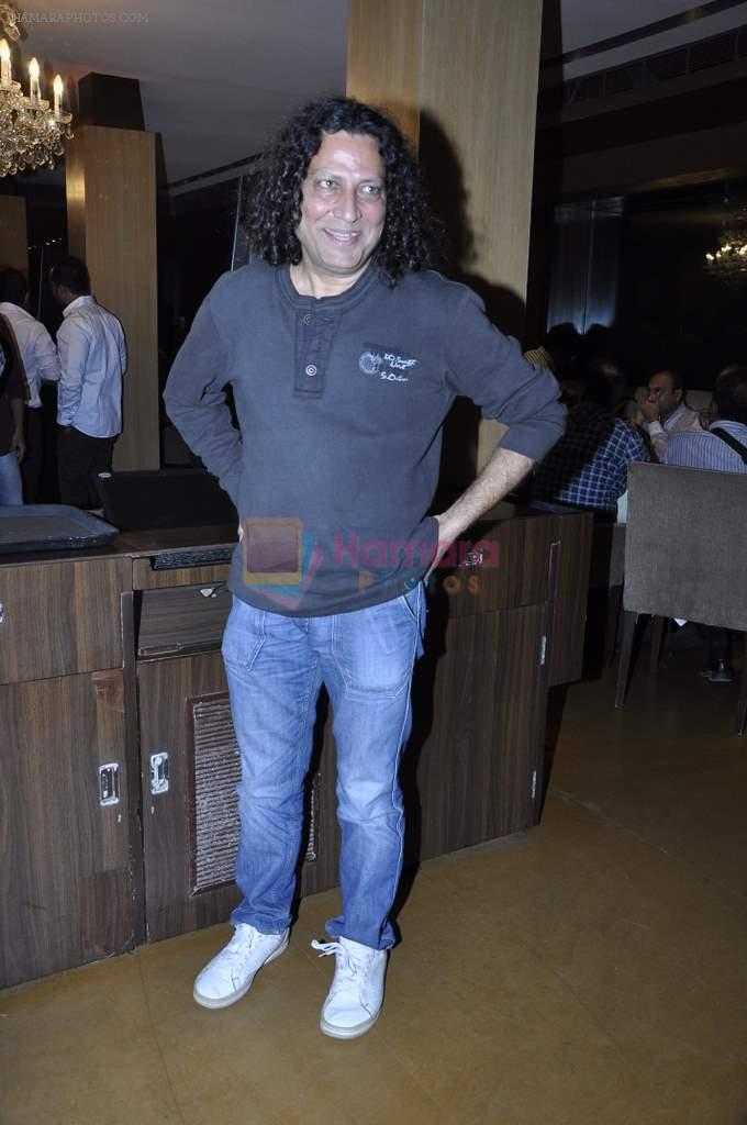 Anil George at the Promotion of film Miss Lovely in Aurus, Mumbai on 23rd Dec 2013