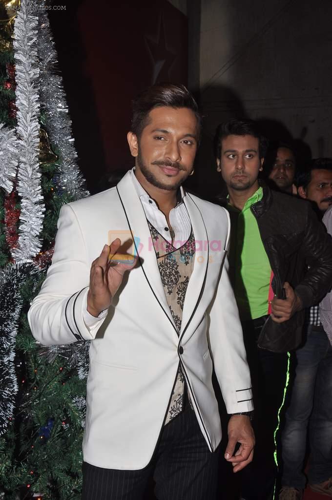 Terence Lewis at XMAS celebrations on the sets of Nach Baliye in Filmistan, Mumbai on 23rd Dec 2013