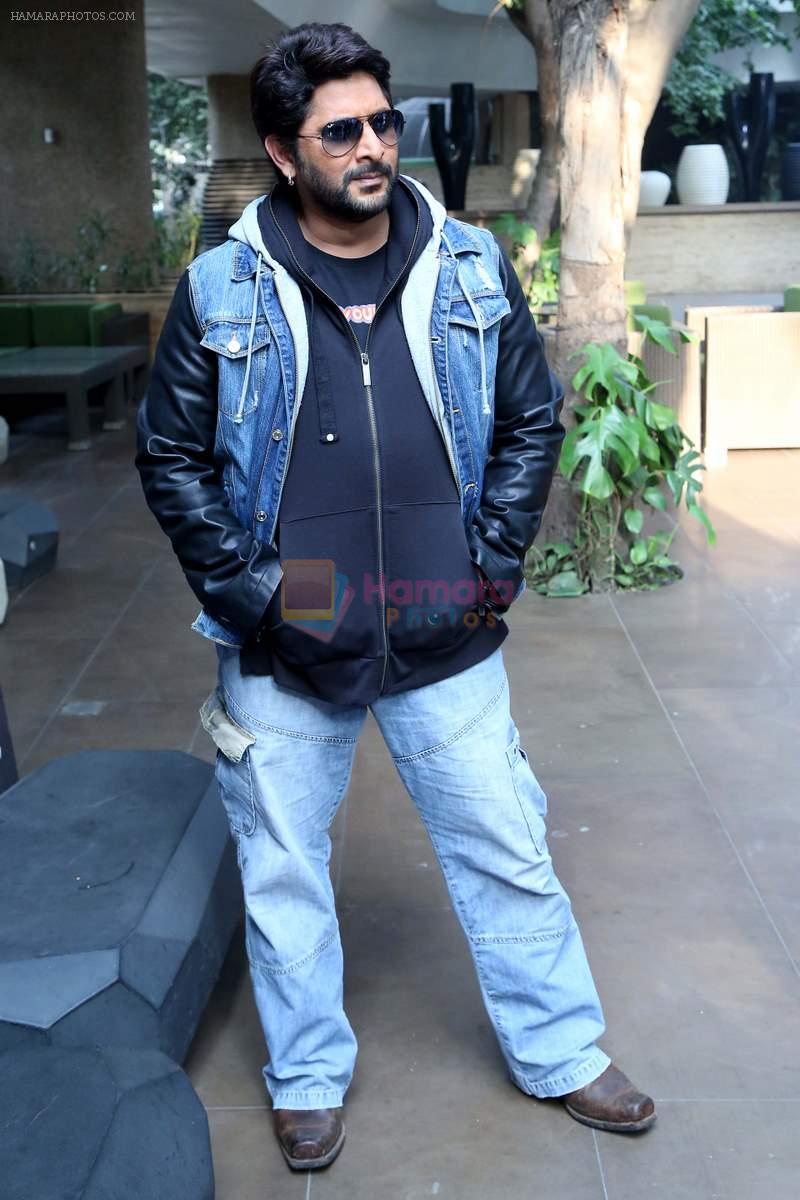 Arshad Warsi promotions for Joe Carvalho film in Mumbai on 24th Dec 2013