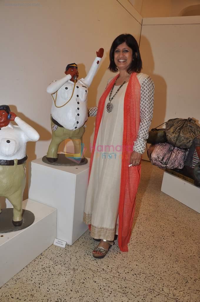 at Bharti Pitre's art show in Jehangir, Mumbai on 25th Dec 2013