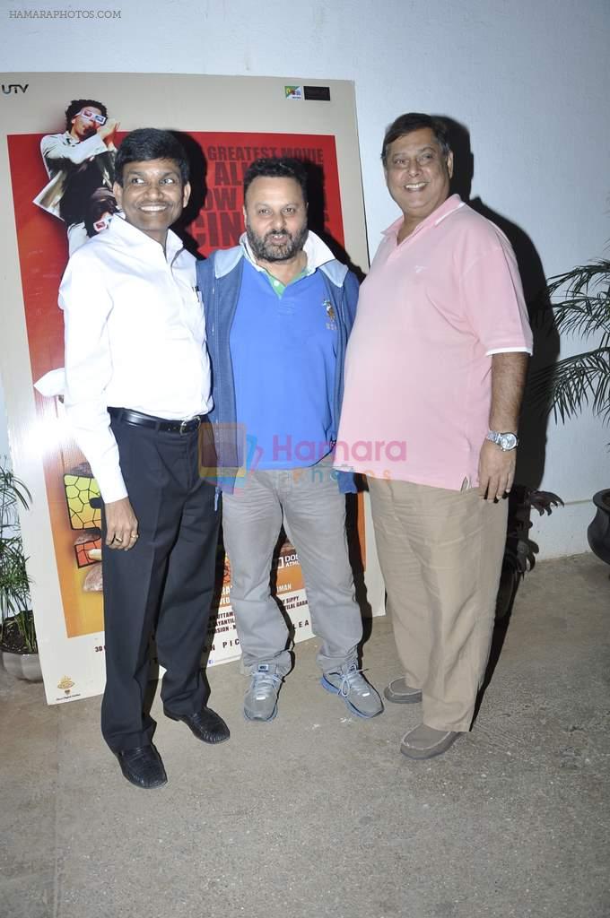 Anil Sharma at Sholay 3d screening in Sunny Super Sound, Mumbai on 28th Dec 2013