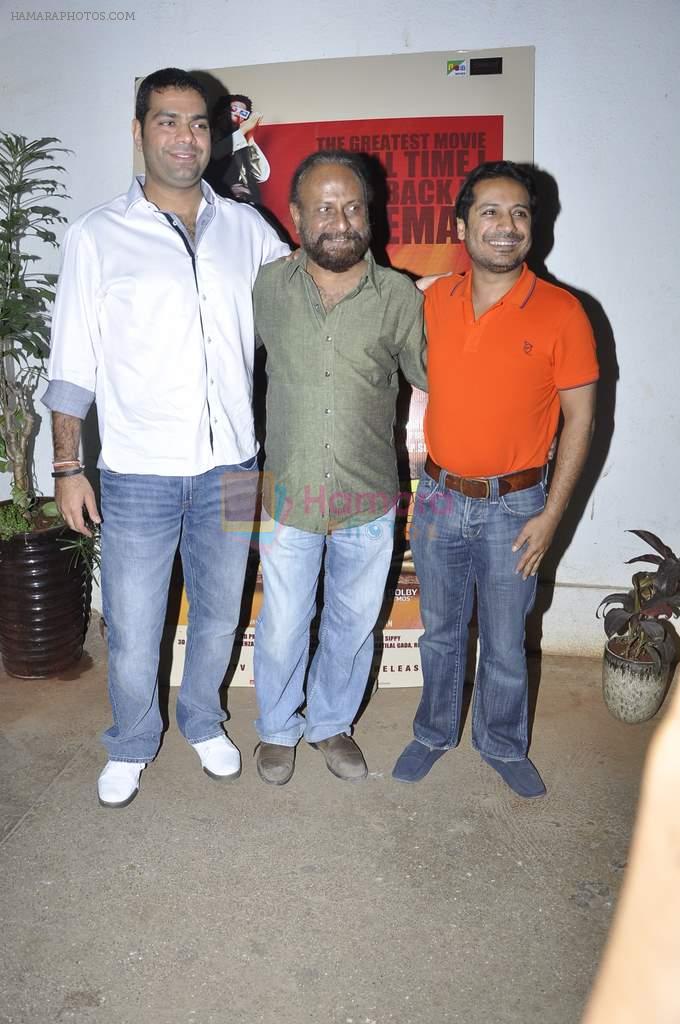 Ketan Mehta at Sholay 3d screening in Sunny Super Sound, Mumbai on 28th Dec 2013
