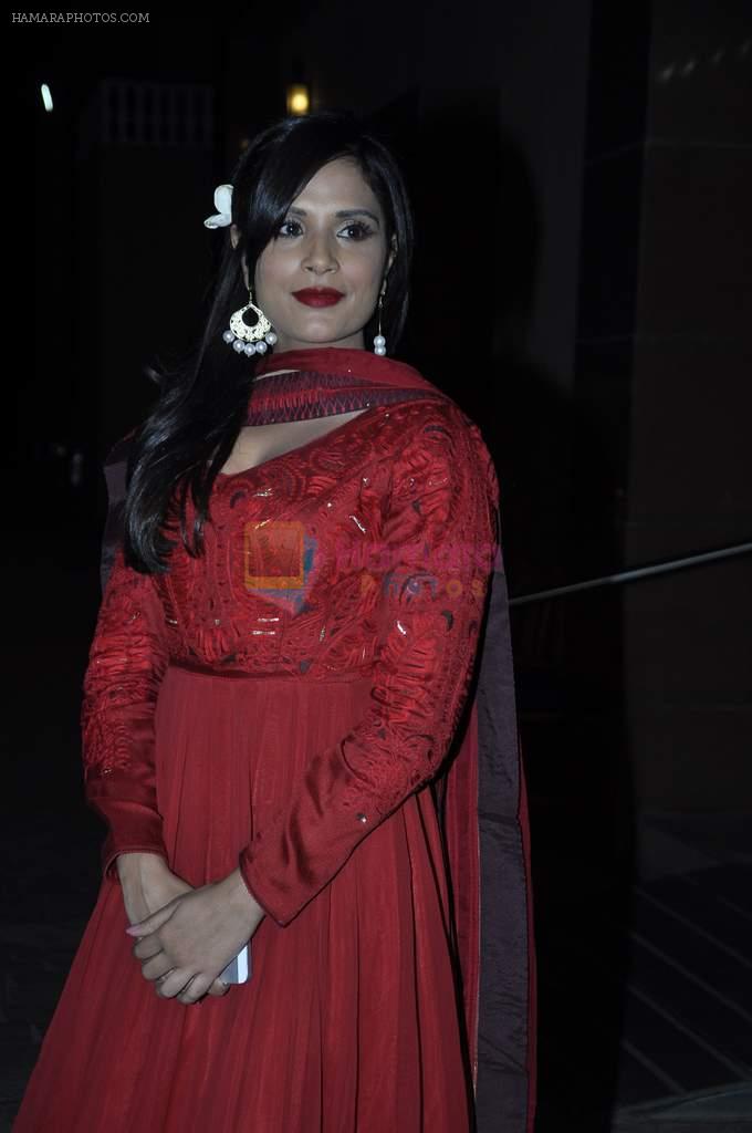 Richa Chadda at Aamna Sharif wedding reception in Mumbai on 28th Dec 2013