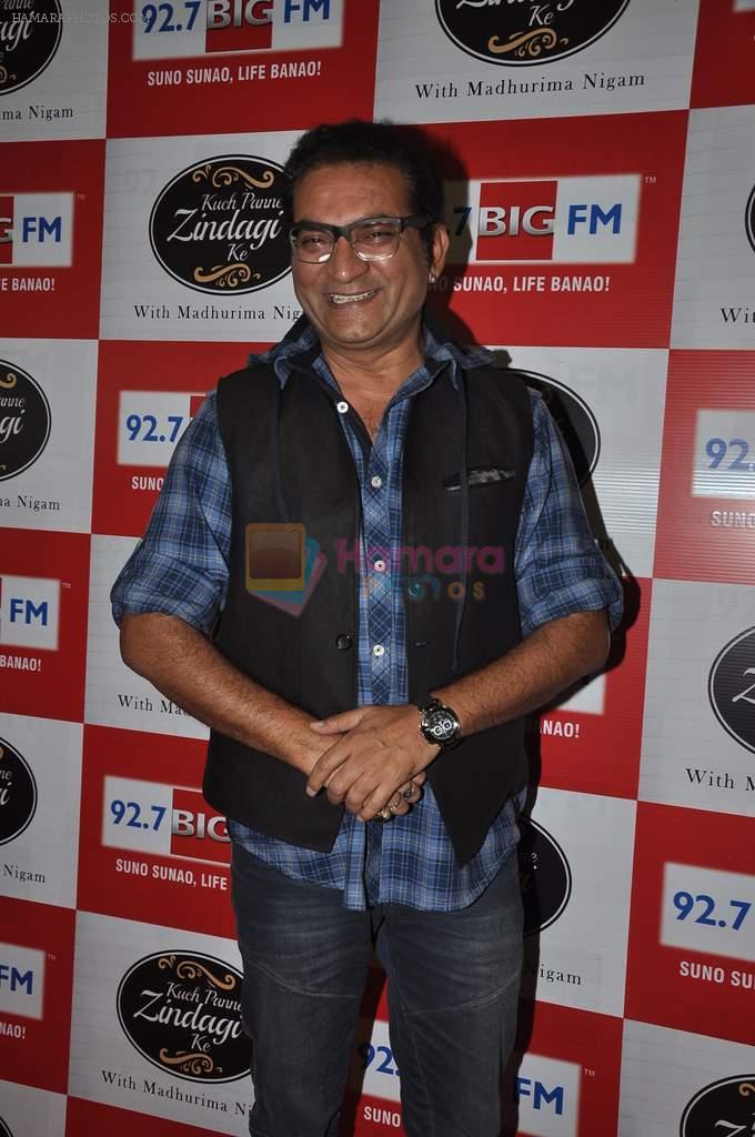 Abhijeet at Big FM new radio show launch in Andheri, Mumbai on 3rd Jan 2014