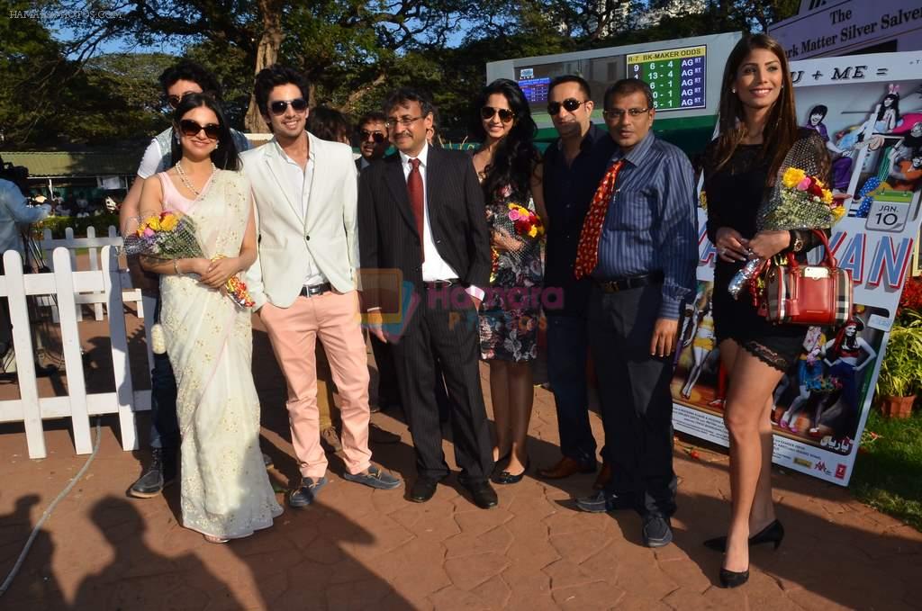 Shreyas Pardiwalla, Himansh Kohli, Rakul Preet, Dev Sharma, Divya Khosla Kumar, Nicole Faria at RWITC in Mumbai on 5th Jan 2014
