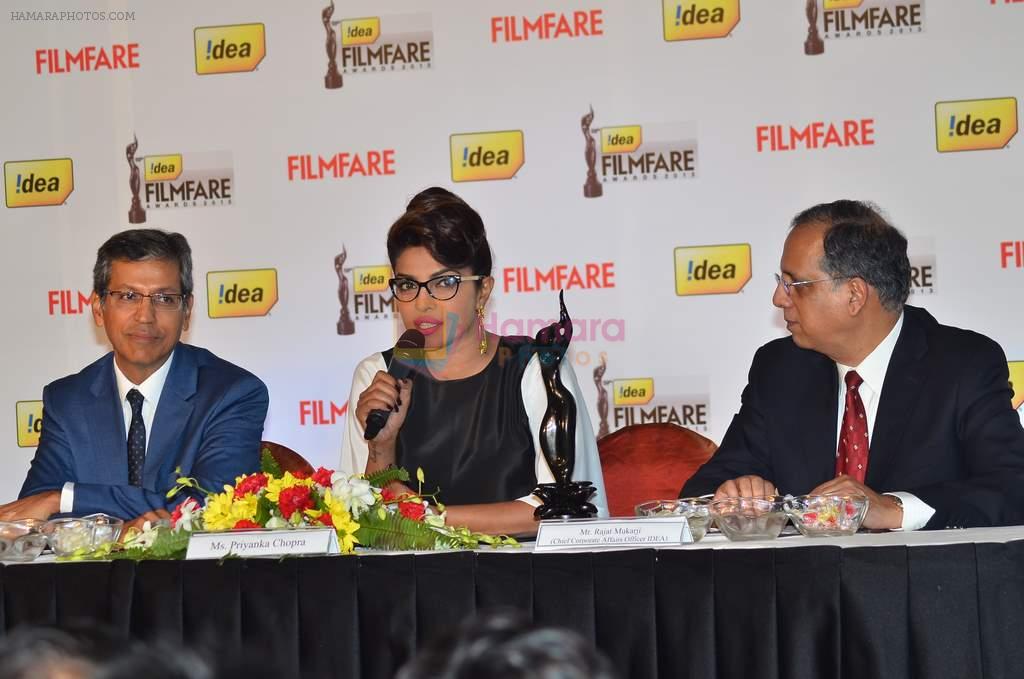 Priyanka Chopra at Filmfare press meet in Leela, Mumbai on 6th Jan 2014