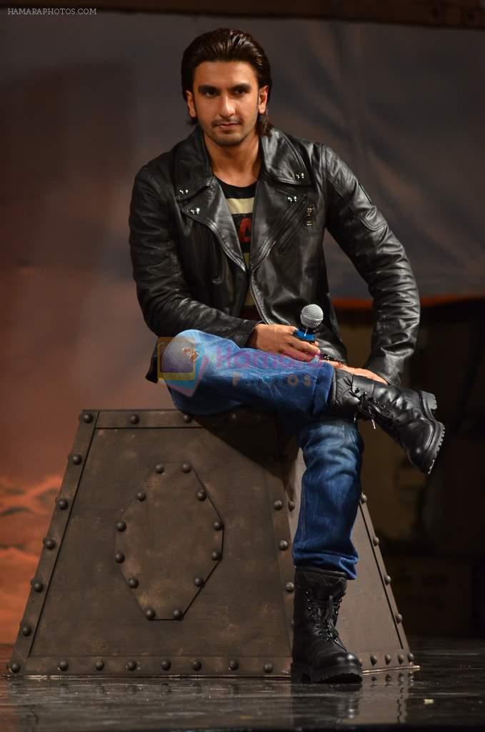 Ranveer Singh at Gunday music launch in Yashraj, Mumbai on 7th Jan 2014