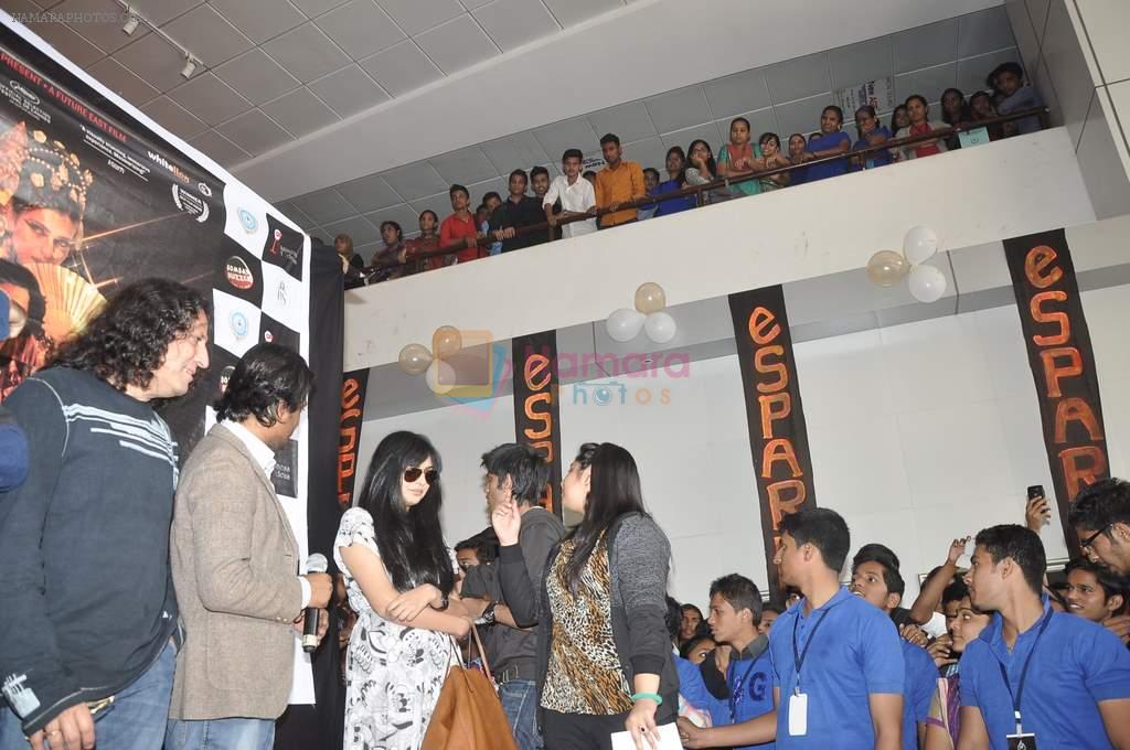 Ashim Ahluwalia, Anil George, Nawazuddin Siddiqui, Niharika Singh at the Promotion of Miss Lovely at Buntara Bhavan College on 7th Jan 2014