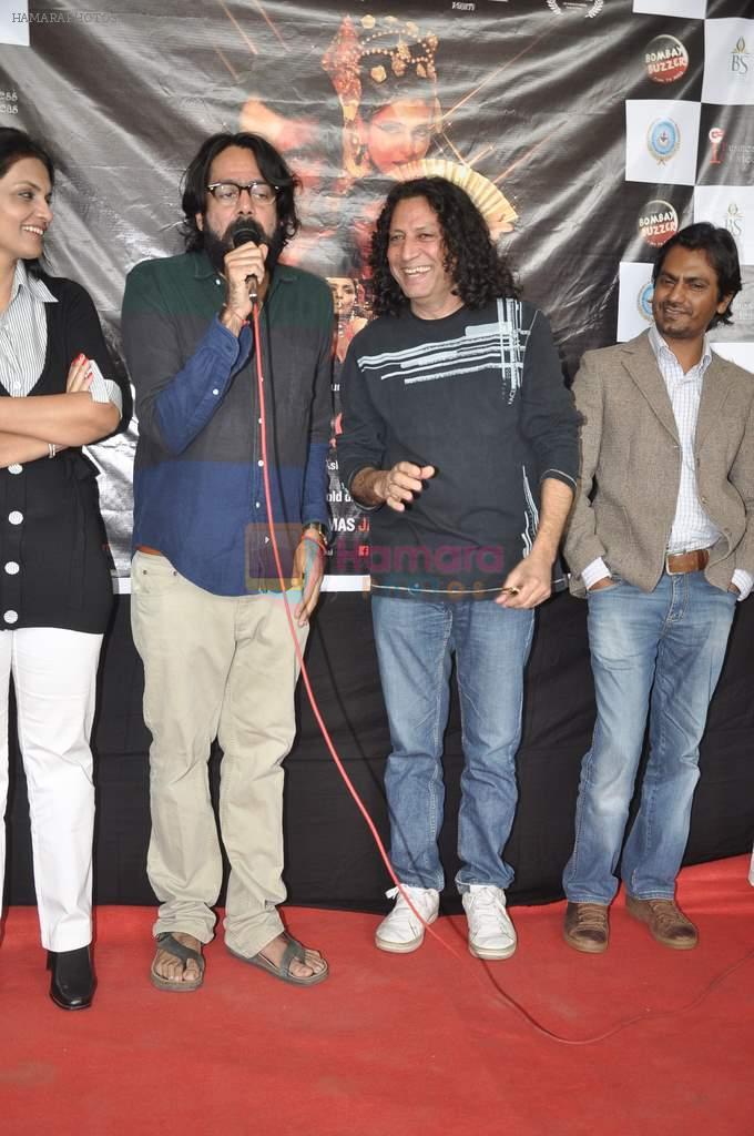 Ashim Ahluwalia, Anil George at the Promotion of Miss Lovely at Buntara Bhavan College on 7th Jan 2014
