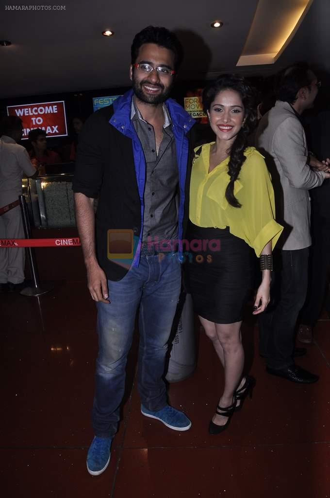 Nushrat Bharucha , Jacky Bhagnani at the First look launch of Darr @The Mall in Cinemax, Mumbai on 7th Jan 2014