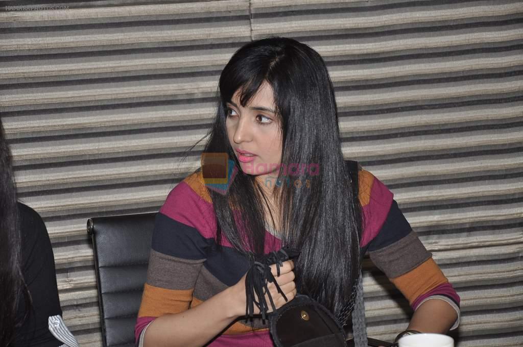 Meneka Lalwani at the Promotion of Miss Lovely at Buntara Bhavan College on 7th Jan 2014