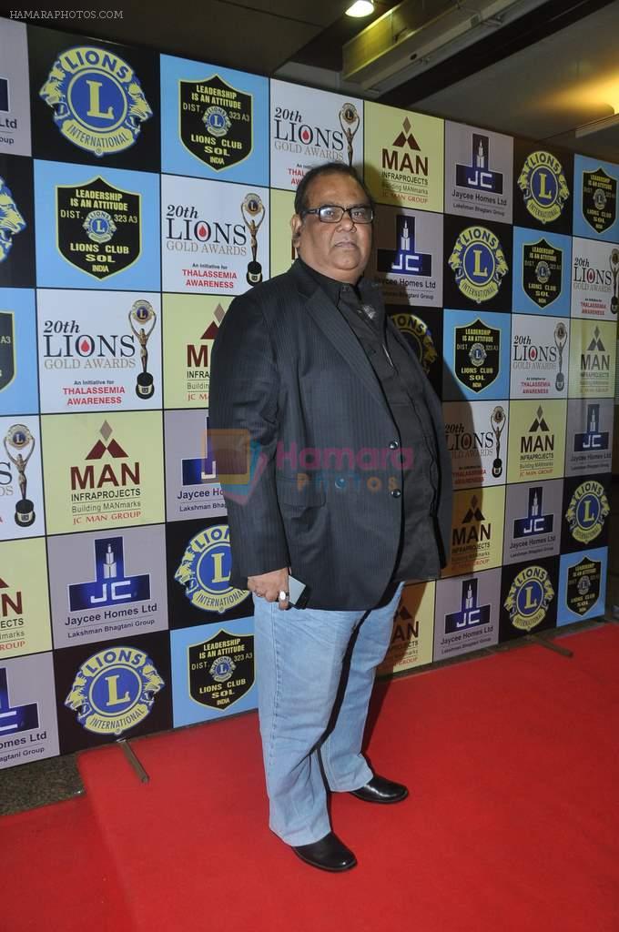 Satish Kaushik at Lions Awards in Mumbai on 7th Jan 2014