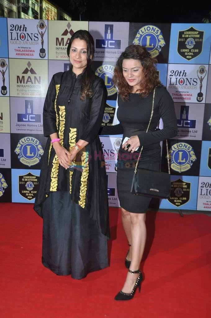 Aashka Goradia at Lions Awards in Mumbai on 7th Jan 2014