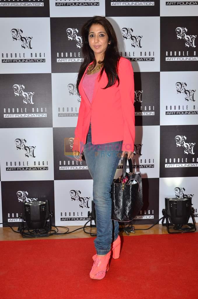 Krishika Lulla at Rouble Nagi art camp in Juhu, Mumbai on 9th Jan 2014