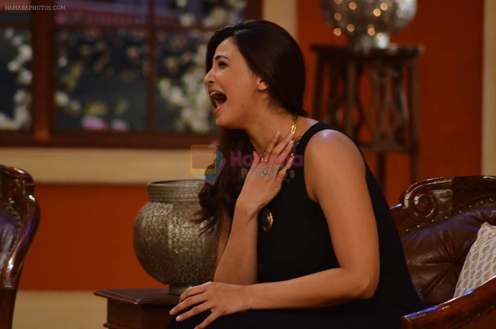Daisy Shah on the sets of Comedy Nights with Kapil in Filmcity, Mumbai on 9th Jan 2014