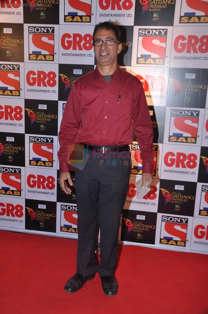 at Sab Ke Satrangi Pariwar awards in Filmcity, Mumbai on 11th Jan 2014