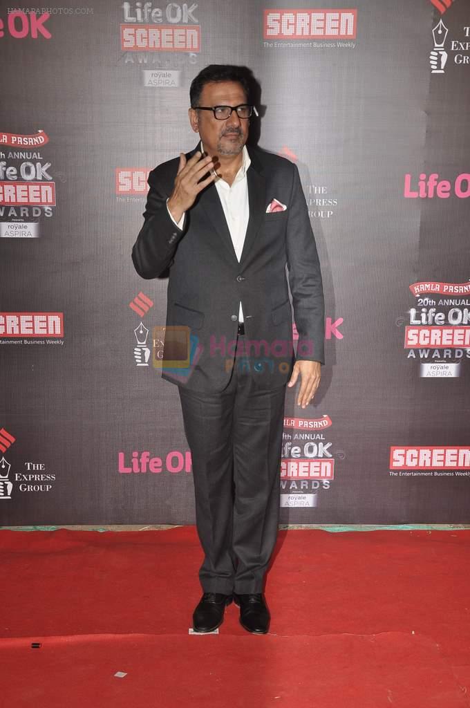 Boman Irani at 20th Annual Life OK Screen Awards in Mumbai on 14th Jan 2014