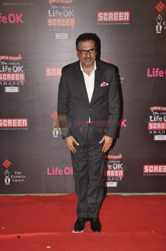 Boman Irani at 20th Annual Life OK Screen Awards in Mumbai on 14th Jan 2014
