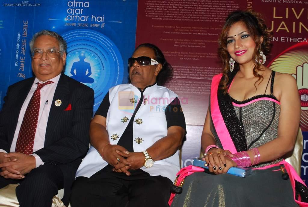Tanisha Singh at Ravindra Jain's album launch in Raheja Classic, Mumbai on 14th Jan 2014