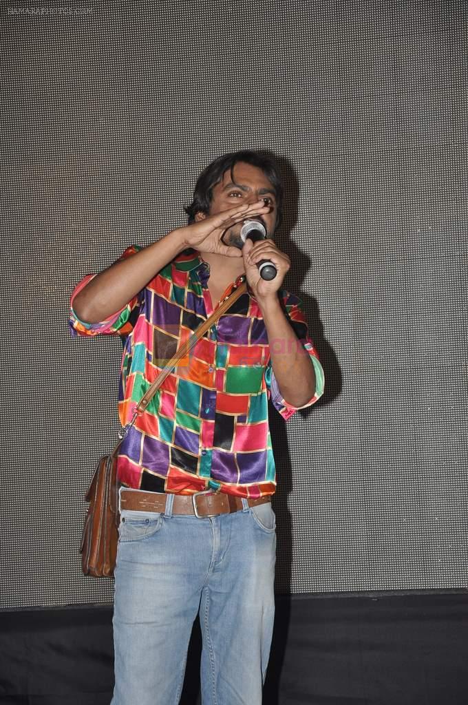 Nawazuddin Siddiqui at Anurag Kashyap's Dhoom Ketu launch in Aarey Milk Colony on 14th Jan 2014