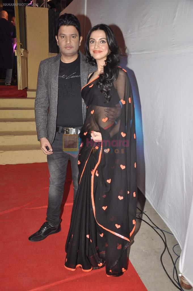 Divya Kumar, Bhushan Kumar at Yaariyan success party in Mumbai on 15th Jan 2014